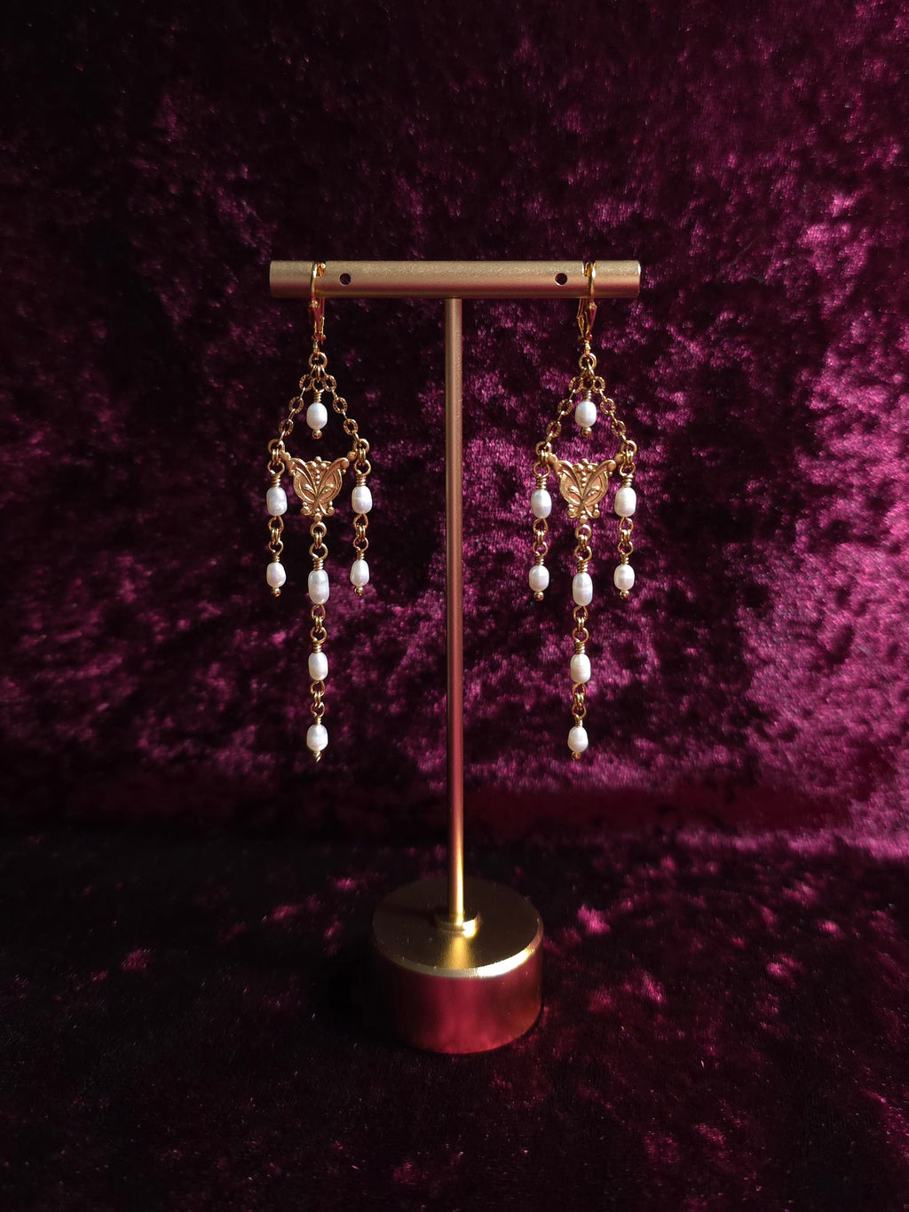 PROMISE | Freshwater Pearl Renaissance Inspired Earrings